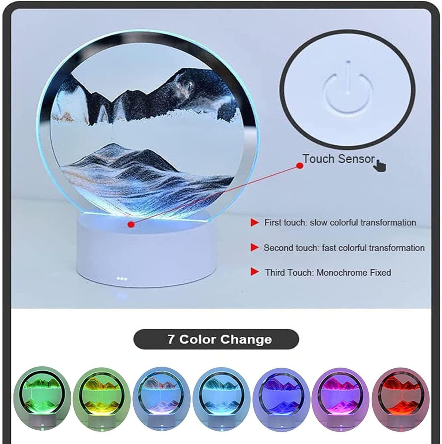 Sand Glow Lamp